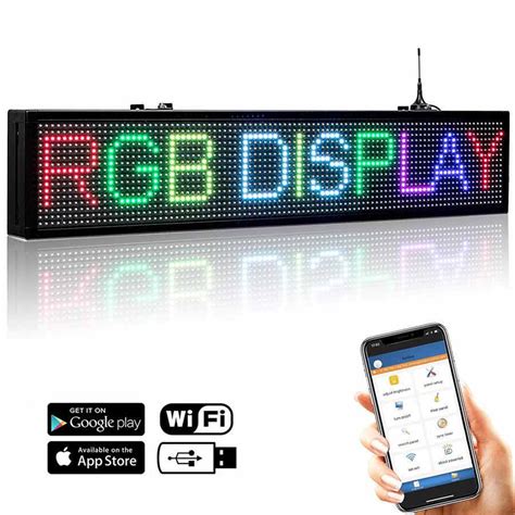 Leadleds Smart Led Bulletin Board Programmable By Phone For Advertising