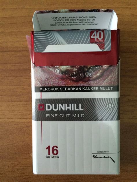 Dunhill Fine Cut Mild Isi Pilihan Bijak Bagi Pencinta Rokok Mild Harga Menengah Review Rokok