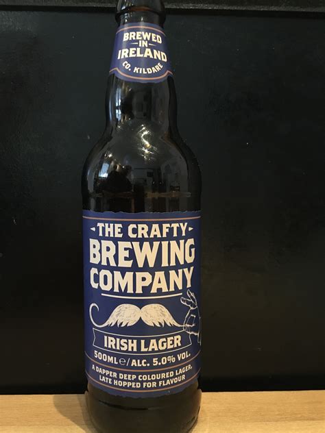The Crafty Brewing Company Irish Lager Ierland