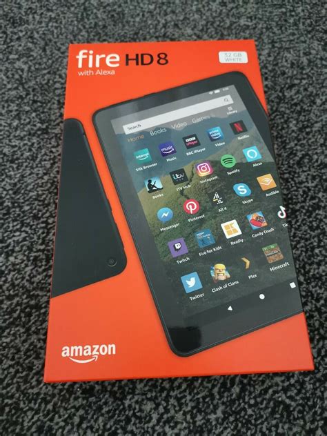 New Amazon Kindle Fire Hd 8 Tablet 32gb With Alexa 10th Gen 2020