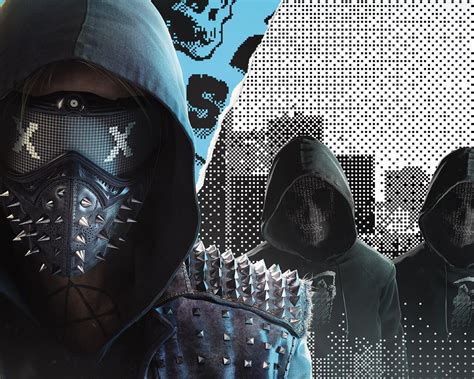 1280x1024 2016 Watch Dogs 2 Mask Wallpaper1280x1024 Resolution Hd 4k