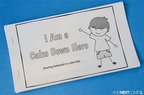 Free Printable Calm Down Strategies Story For Kids And Next Comes L