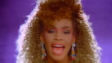 Whitney Houston I Wanna Dance With Somebody Music Video The 80s