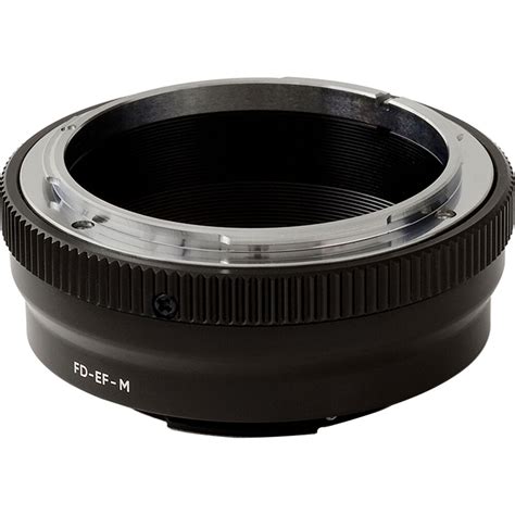 urth manual lens mount adapter for canon fd mount ulma fd ef m