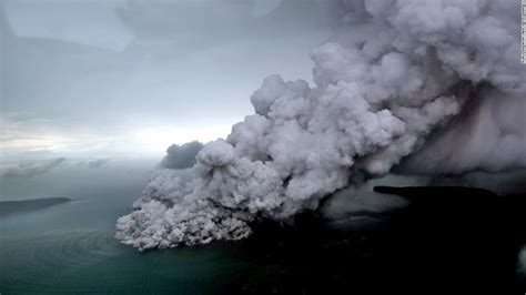 Indonesian Volcano That Triggered Tsunami Loses Two Thirds Of Its