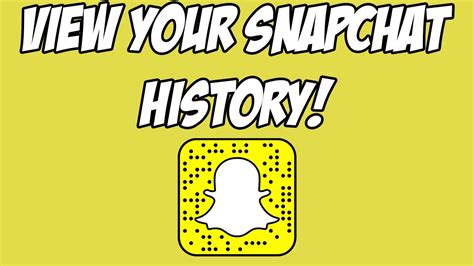 How To See Your Snapchat History Easy 👻 Download Snapchat Data Youtube