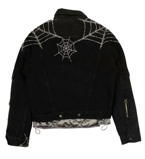Denim Red Young Thug Spider Jacket Jackets Expert