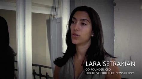 Press Forward Co Founder Lara Setrakian Leads Conversation On Newsroom