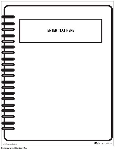 Journal Book Cover Template
