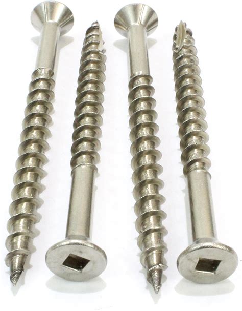 Type 17 Wood Cutting Point 12 X 2 12 Stainless Steel Wood Screw