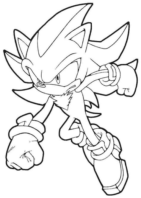 55 Desenhos Do Shadow Sonic Para Imprimir E Colorirpintar