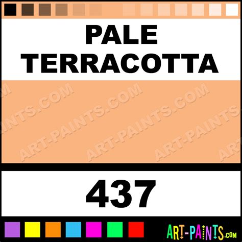 The canvas of a dying day, orange fading into black, you is the colour matching your furniture and furnishings? Pale Terracotta Galeria Acrylic Paints - 437 - Pale ...