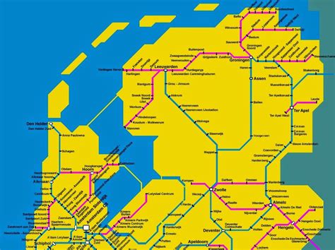Ns Stations Nederland Kaart Kaart