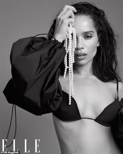Zoe Kravitz Poses Nude And Admits That Feeling Secure Is One Of The