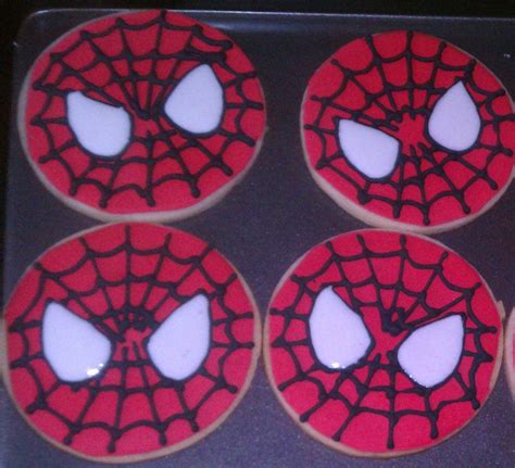 Spiderman, who wouldnt want spidey sense? | Custom cookies 