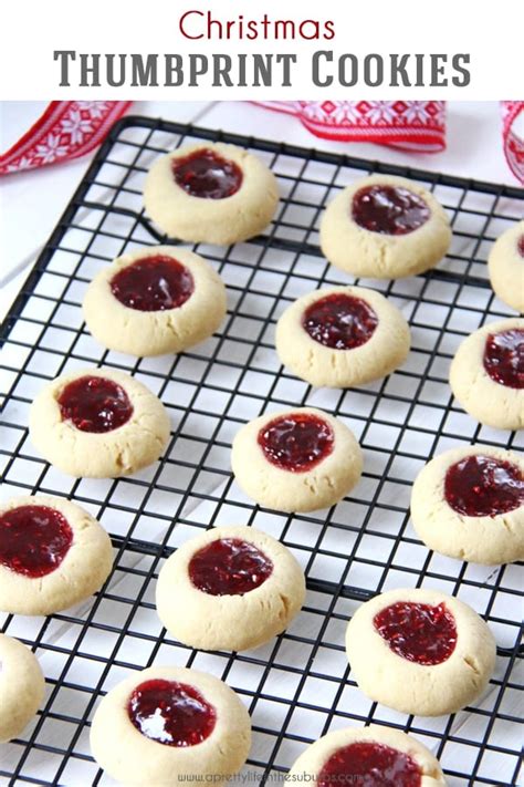 Christmas Thumbprint Cookies A Pretty Life In The Suburbs
