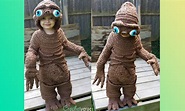 ¡Cuanta creatividad! Una madre tejió este increíble disfraz de E.T. el ...