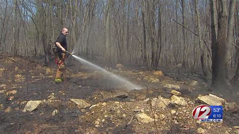 firefighters kept busy by brush fires youtube