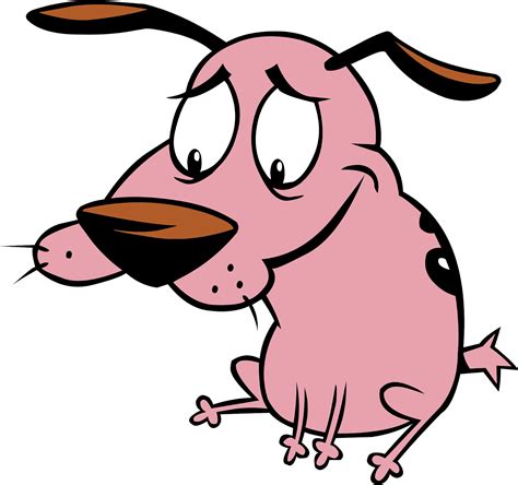 Courage The Cowardly Dog Png Isolated Photo Png Mart