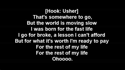We do not have any tags for back to life lyrics. Ludacris - Rest Of My Life Lyrics, ft. Usher, David Guetta ...