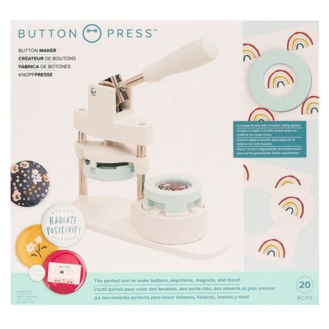We R Memory Keepers Button Press Button Maker Kit Button Maker