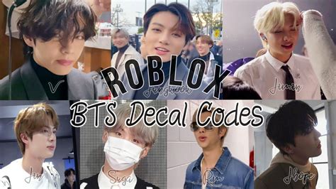 Roblox Bts Decal Codes Youtube
