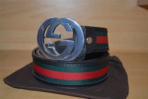 Shop Mens Belt Black Trim With Green And Red Online Shopclues