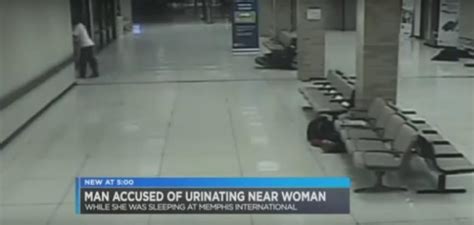 American Man Gets Caught Openly Urinating On Sleeping Woman In Airport