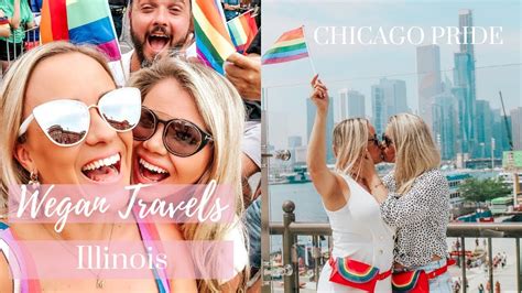 Chicago Pride Wegan Travels Chicago Illinois Vlog Part 2 Lesbian Couple Youtube