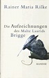 Die Aufzeichnungen des Malte Laurids Brigge by Rainer Maria Rilke