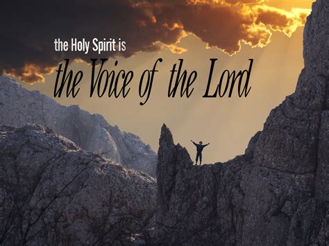 Christian Graphic Voice Holy Spirit Wallpaper Christian Wallpapers