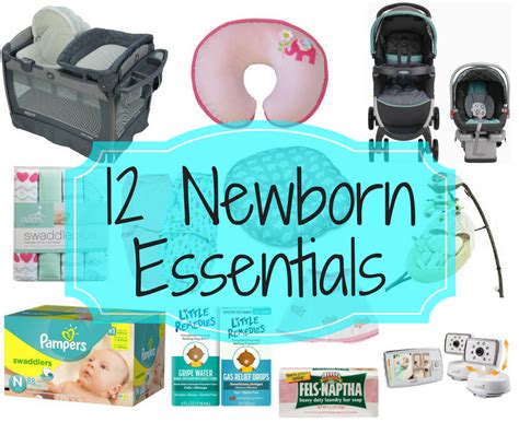 Faith Trust And Pixie Dust 12 Newborn Essentials