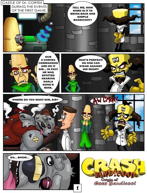 Crash Bandicoot Characters Comic Books Comic Book Cover Video Game