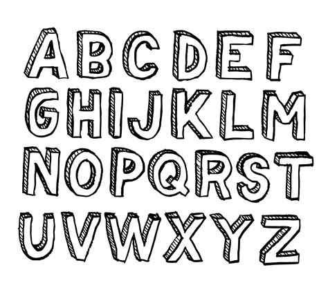 16 Alphabet 3d Letters Png Movie Sarlen14