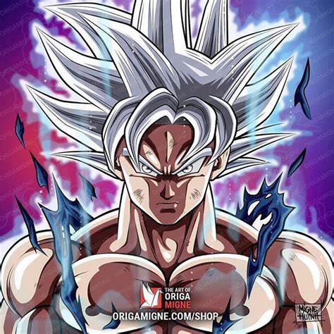 🔥goku Mastered Ultra Instinct🔥 Full Vector On Adobe Illustrator ️