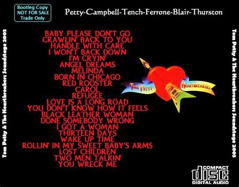 D And Ps Bootleg Tunz World Tom Petty Soundstage 2003