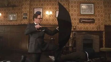 The Umbrella Of Harry Hart Galahad Colin Firth In Kingsman The Secret Service Spotern