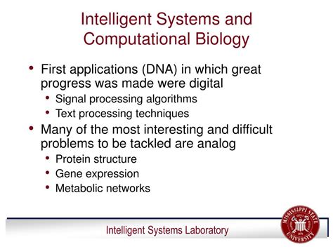 Computational biology is useful in scientific research, including. PPT - Introduction to Artificial Intelligence ...