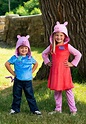 Girl's Peppa Pig Long Sleeve Costume