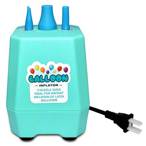 Find great deals on ebay for electric balloon pumps. Way To Celebrate Triple Nozzle Electric Balloon Inflator ...