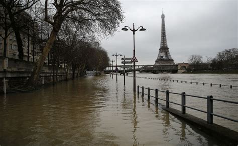 Paris On Flooding Alert As Seine River Bursts Its Banks Military