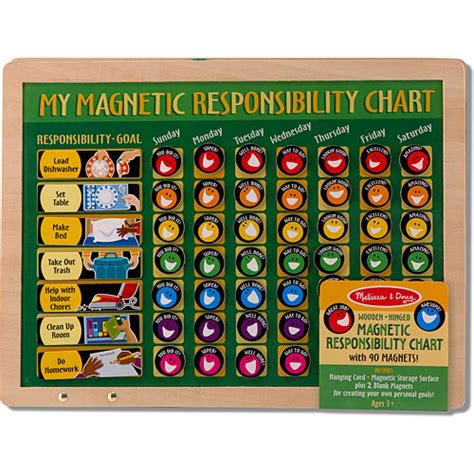 Magnetic Responsibility Chart Toys 2 Learn