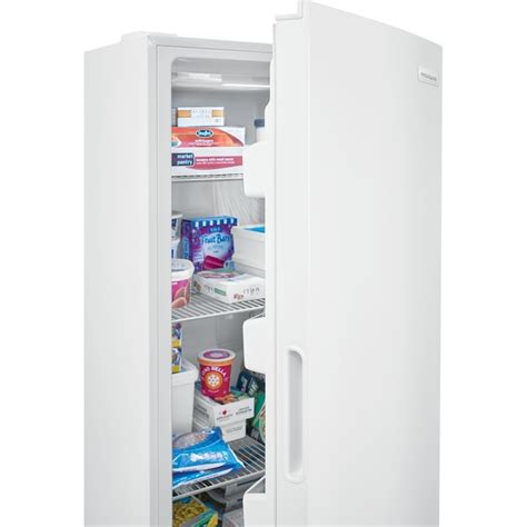 Frigidaire Garage Ready 13 Cu Ft Frost Free Upright Freezer White In