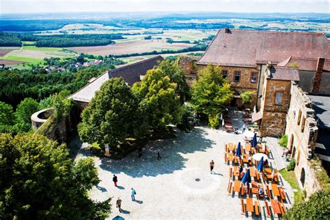 Diese wanderwege wurden als route a bis i ausgeschildert, die interessanteste davon ist wohl die route a. Schloss Giechburg
