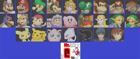 Gamecube Super Smash Bros Melee All Star Character Previews The