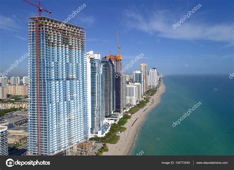 Aerial Image Sunny Isles Beach Fl — Stock Photo © Felixtm 134772540