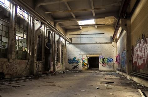 Free Picture Graffiti Warehouse Architecture Vandalism Indoor