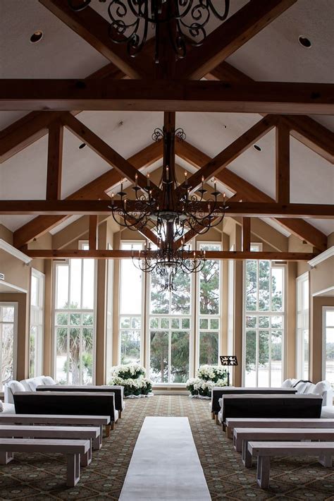 Dogwood Room At The Callawassie Island Clubhouse Set For A Ceremony