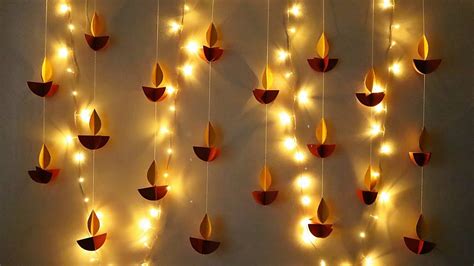 Diwali decoration ideas for living rooms. DIY Diwali Decoration Ideas At Home | Diya Decoration ...