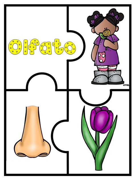 10 Dibujo Del Olfato Para Niños